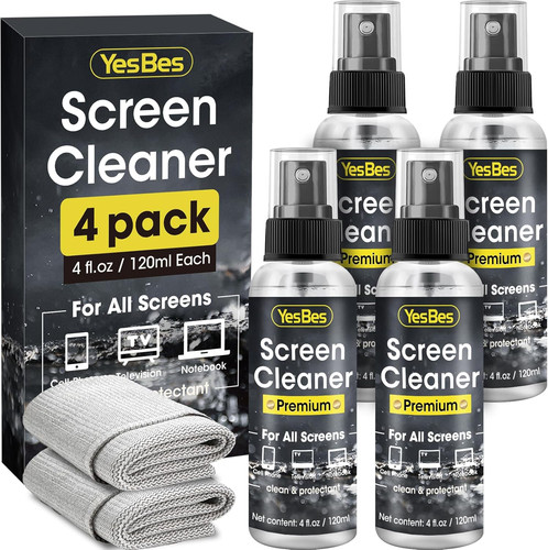 Screen cleaner spray kit 16oz - screen,