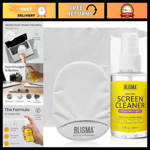 Screen cleaner kit 7 fl - screen,