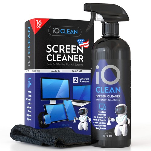 16oz screen cleaner spray - cleaner, –